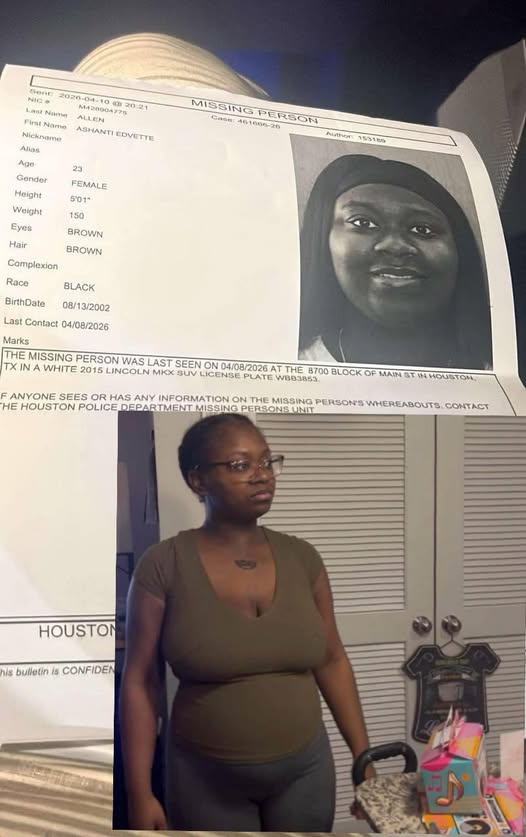 Search Intensifies for Ashanti Allen: Pregnant Houston Woman Still Missing After Vehicle Located; Family Pleads for Help in Race Against Time